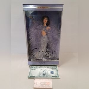 Cher 12" Collectible Doll by Mattel Bob Mackie Timeless Treasures NIB W/$$$ Gift